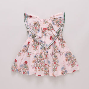 Pink Chicken Raphaela Dress in Multi Bouquet Floral