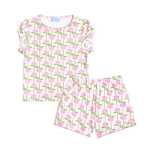 Joy Street Kids Camp Set in Pink Hydrangeas