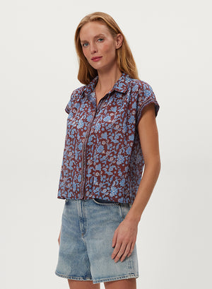 LILIANE S/S BUTTON-UP