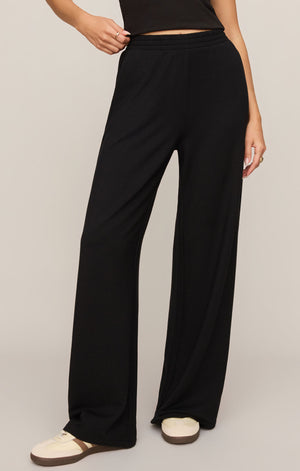 Z Supply In Transit Modal Pant in Black