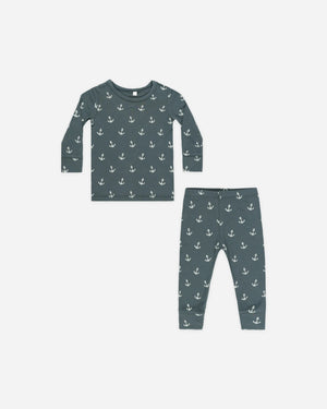 Rylee + Cru Pajamas in Anchors