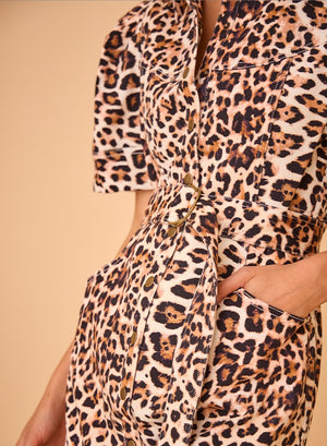 Hunter Bell Robinson Dress in Leopard