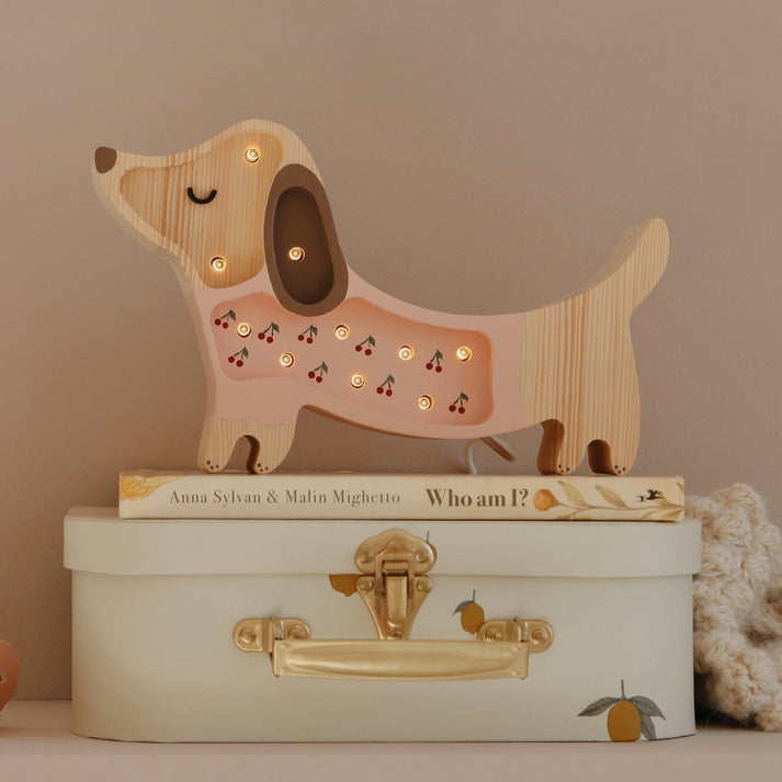 Colorful Dreams Little Lights Mini Puppy Lamp