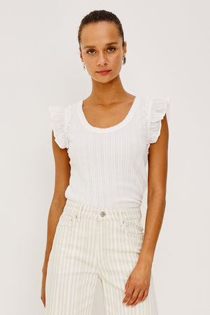 Rails Giovanna Top in White