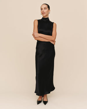 Bella Dahl Sleek Bias Maxi Skirt (2 colors)