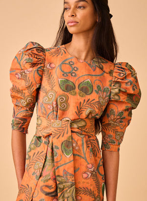 Hunter Bell Sutton Dress in Mandarin Ikat