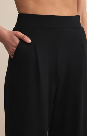 Z Supply Round Trip Pant in Black