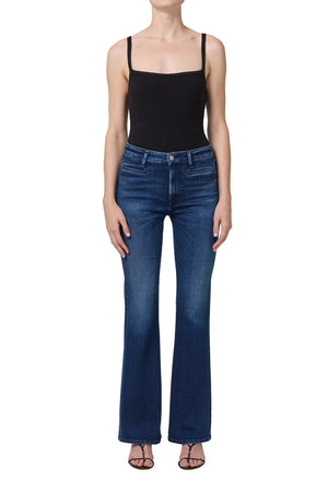 Citizens of Humanity Lilah Flare Jean with Welt Pocket in Marvita