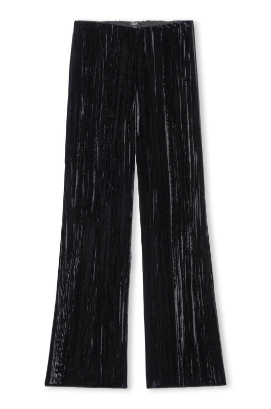 Rails Brissa Wide Leg Velvet Pant in Black