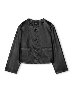 Rails Nevina Faux Leather Jacket in Black