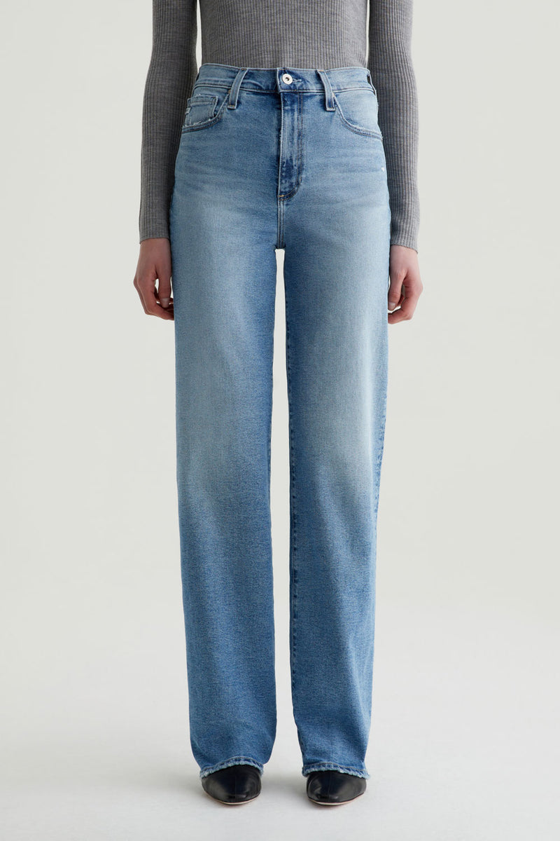 AG Kora High rise Wide Leg Jean in Momento