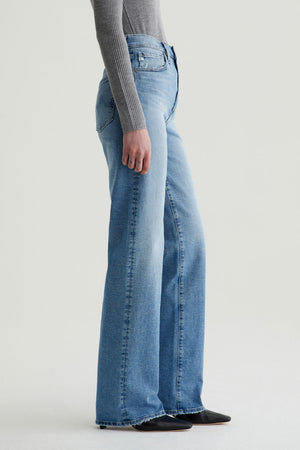 AG Kora High rise Wide Leg Jean in Momento