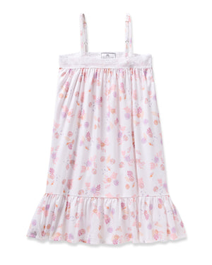 Petite Plume Girls Lily Nightgown in Seashell Splendor