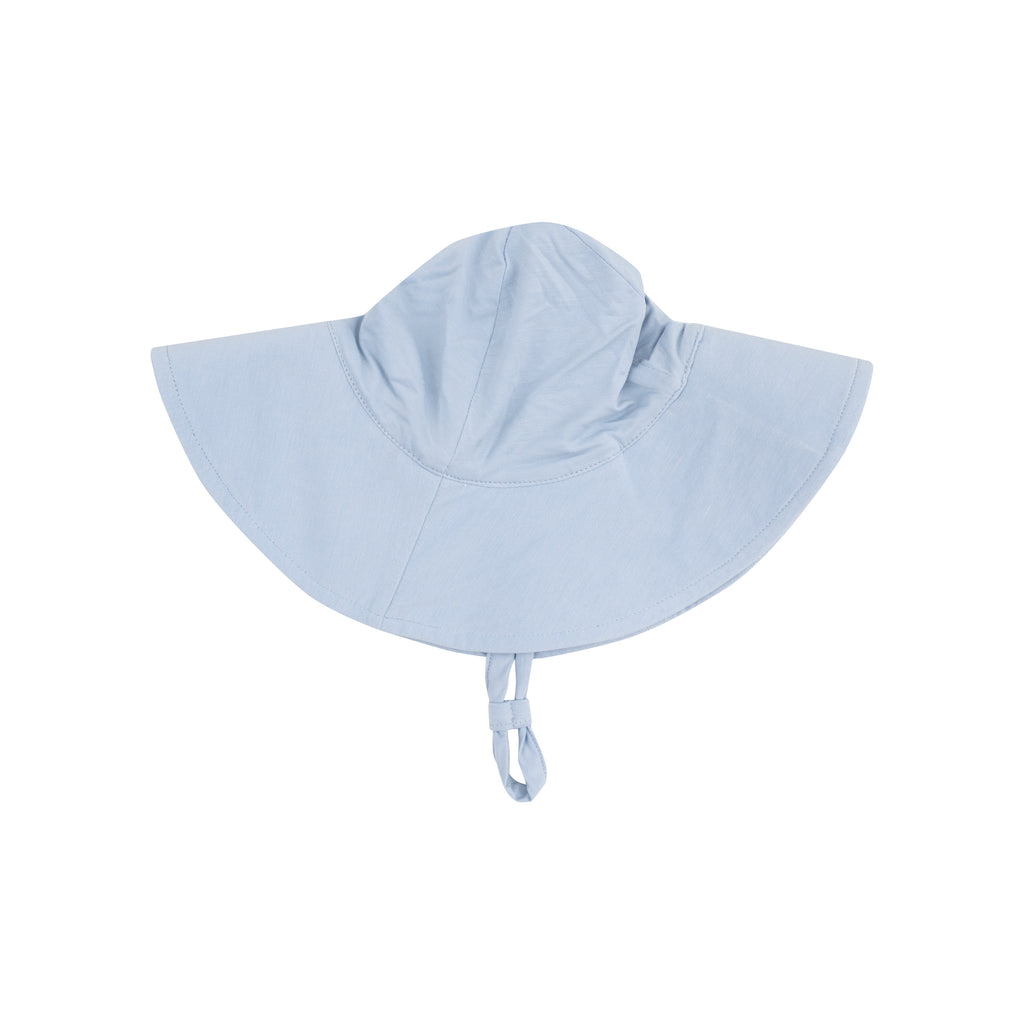 Angel Dear Wide Brim Sunhat in Blue Fog