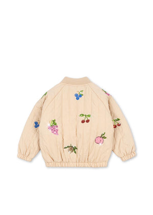 Konges Slod Juno Sequin Bomber Jacket in Frappe