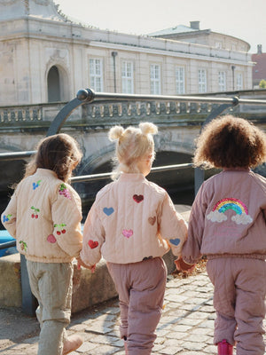 Konges Slod Juno Sequin Bomber Jacket in Frappe