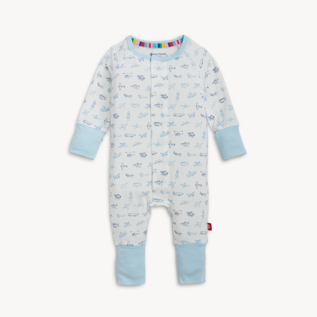 Magnetic Me Convertible Coverall in Airplanes