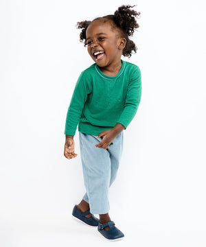 Oso & Me Baby Bowie Corduroy Pant in Rain