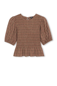 Rails Zane Top in Espresso Olive