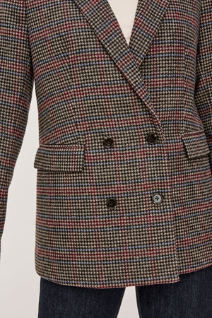 Rails Jac Blazer in Oxford Plum