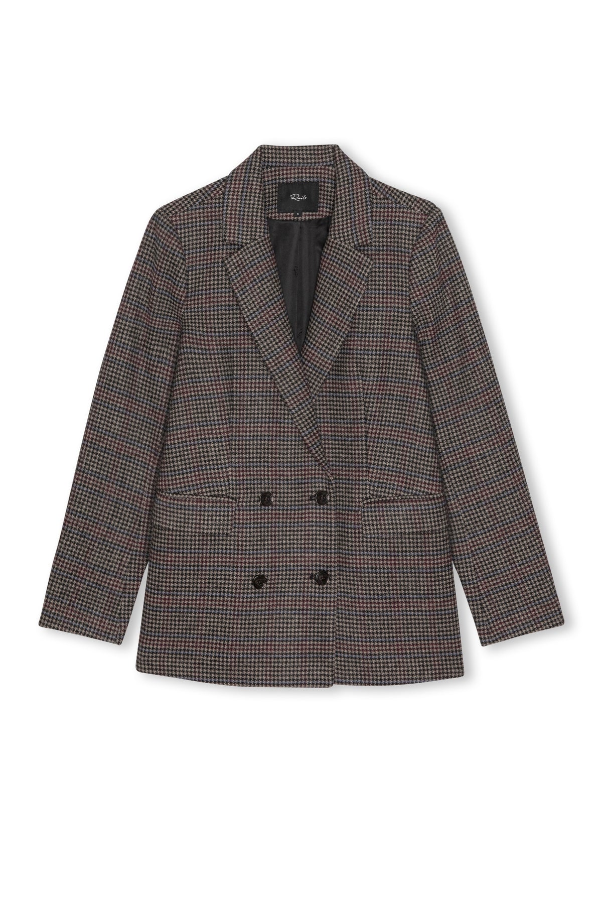 Rails Jac Blazer in Oxford Plum