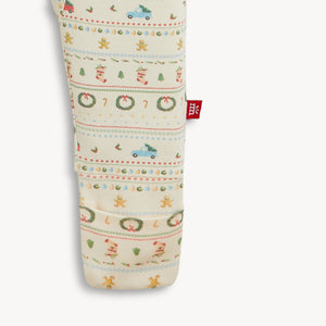 Magnetic Me Convertible Coverall in Traditional Christmas