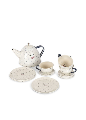 Konges Sløjd Tea Party Set in Blue Dot