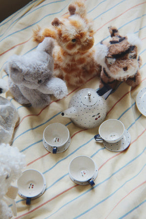 Konges Sløjd Tea Party Set in Blue Dot