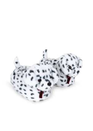 Konges Sløjd Dalmatian Footies in Beige and Black