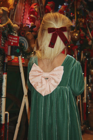 Konges Sløjd Gia Bow Back Dress in Fir