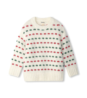 Hatley Sweater in Holiday Basket Weave