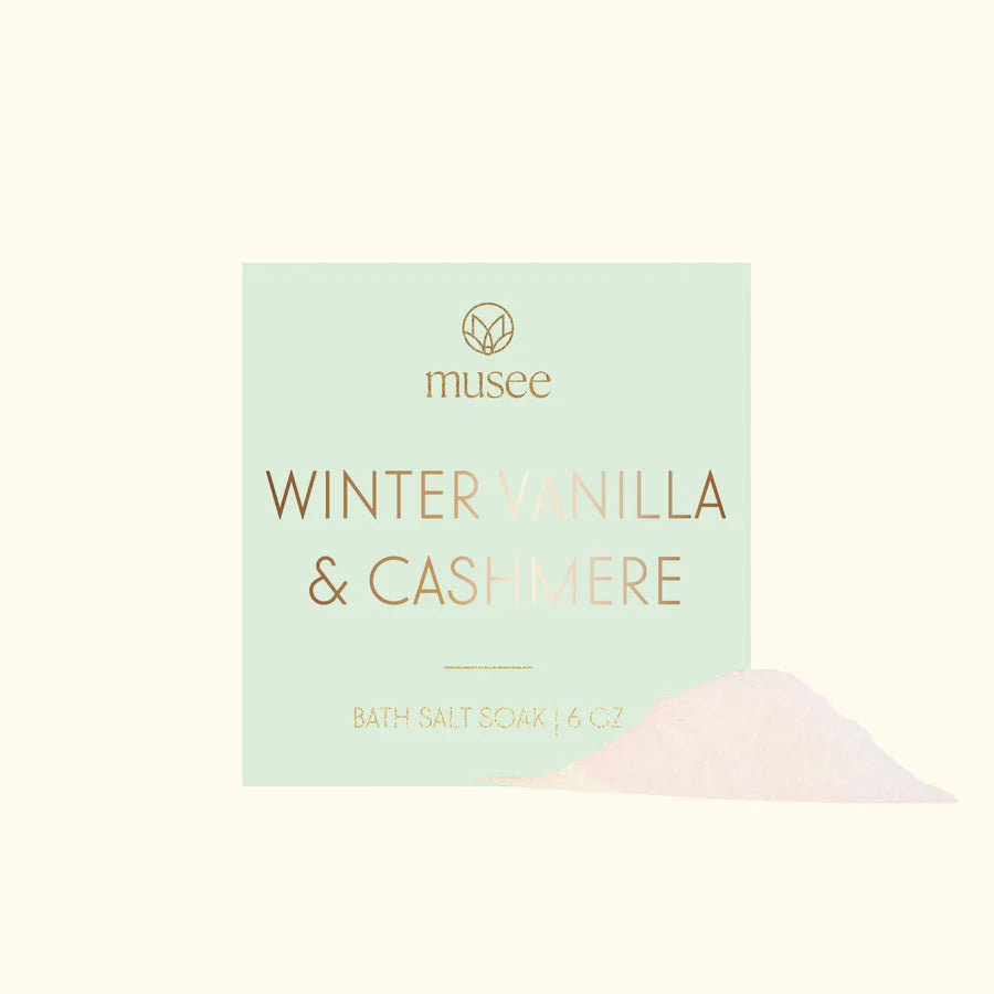Musee Winter Vanilla & Cashmere Mini Bath Soak