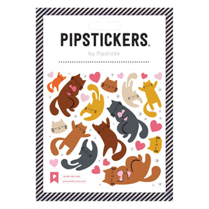 Pipsticks Feline the Love Sticker Pack