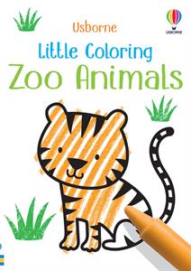 Usborne Little Zoo Animals Coloring Book
