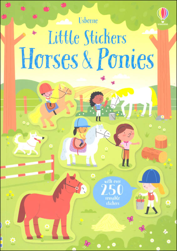 Usborne Little First Stickers Book Horses & Ponies