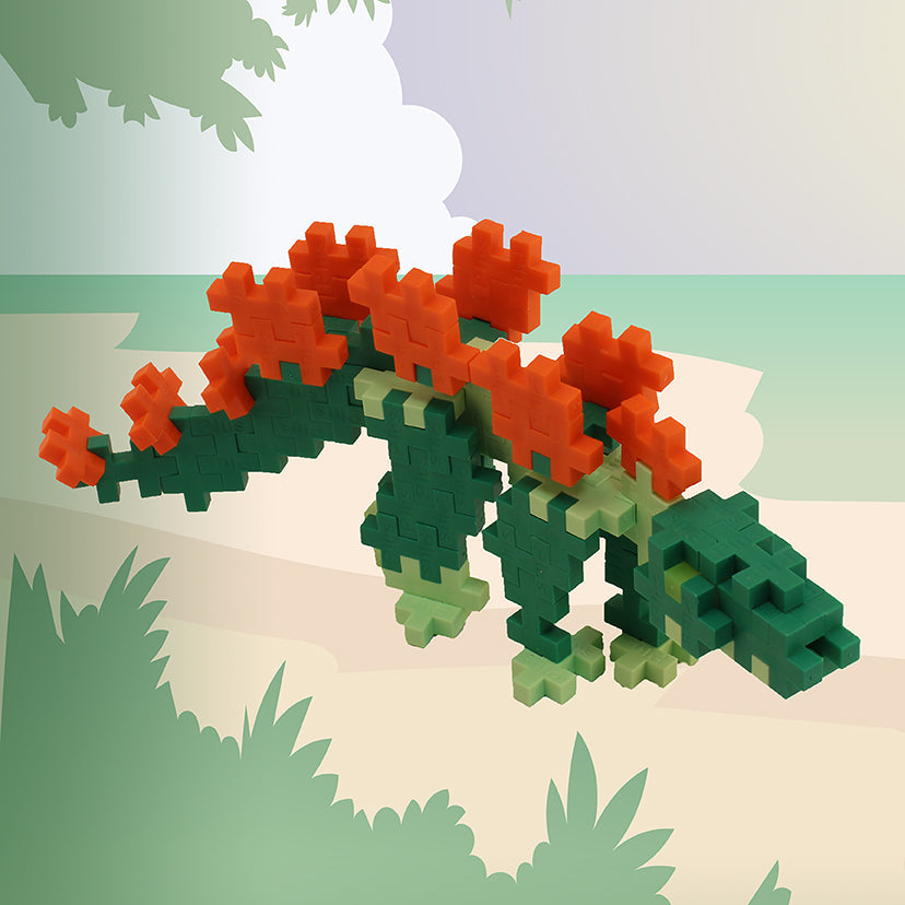 Plus-Plus 70 Piece Tube in Stegosaurus