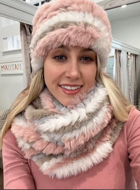 Jocelyn Multi Faux Fur Headband in Multiple Colors