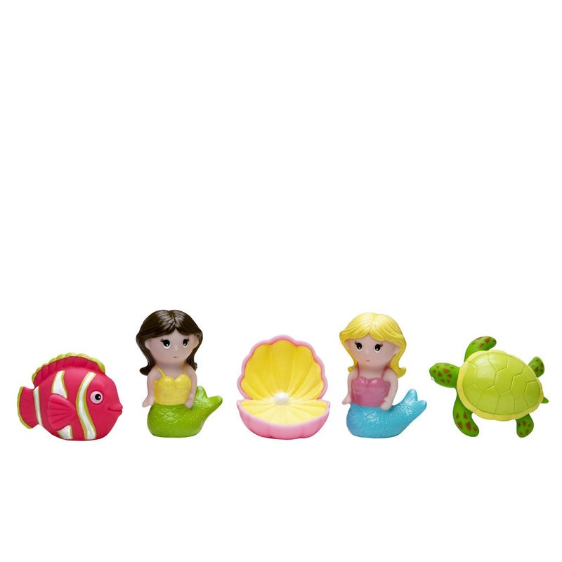 Elegant Baby Mermaid Party Squirties Bath Toys