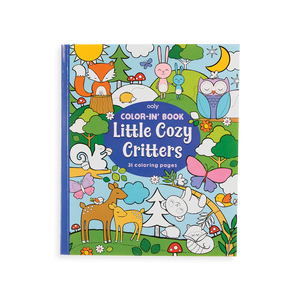 OOLY Little Cozy Critters Coloring Book