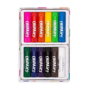 OOLY Chunkies Paint Sticks Original Pack - Set of 12