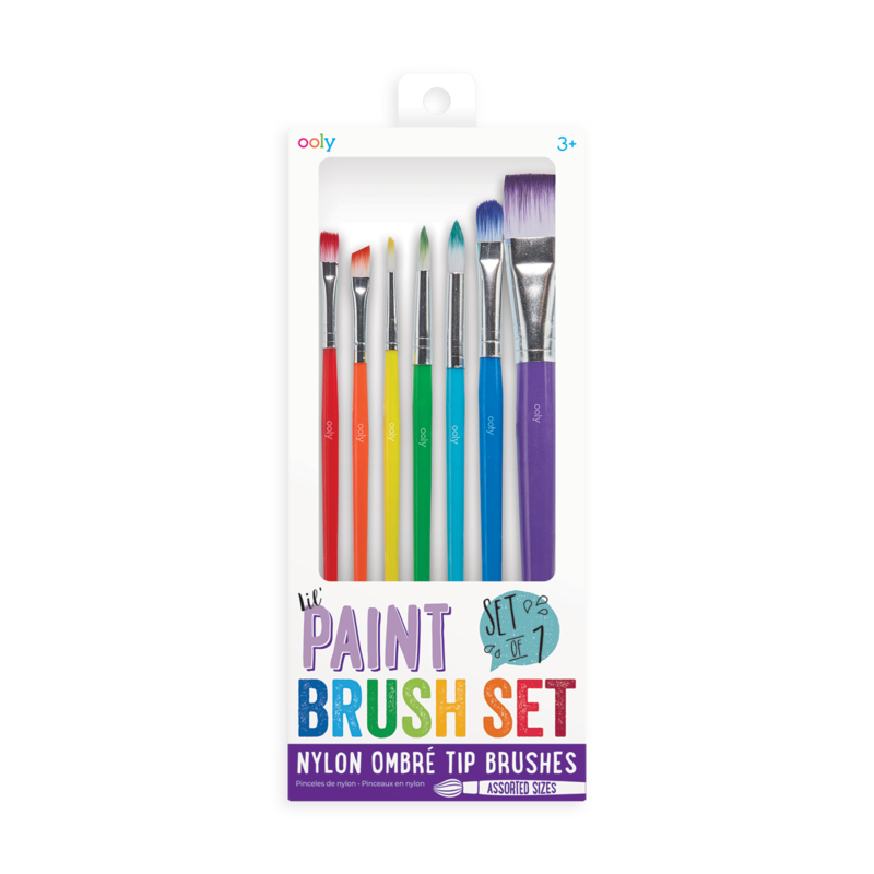 OOLY Lil' Paint Brushes - Set of 7