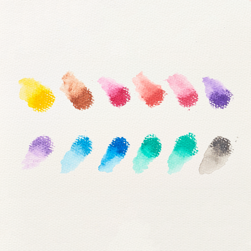 Ooly Rainbow Sparkle Metallic Watercolor Gel Crayons