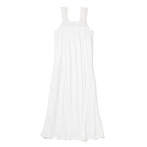 Petite Plume Luxe Pima White Camille Nightgown