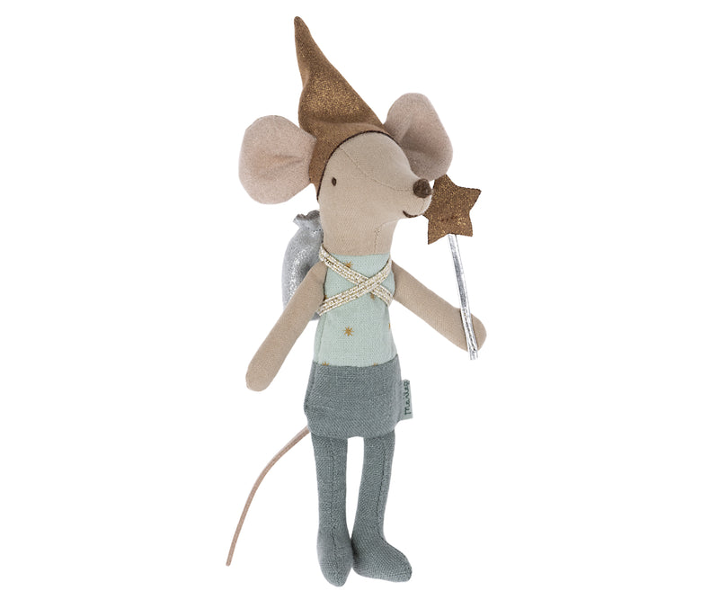 Maileg Tooth Fairy Mouse in Blue