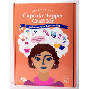Kids Crafts InnovateHER: Cupcake Toppers Craft Kit