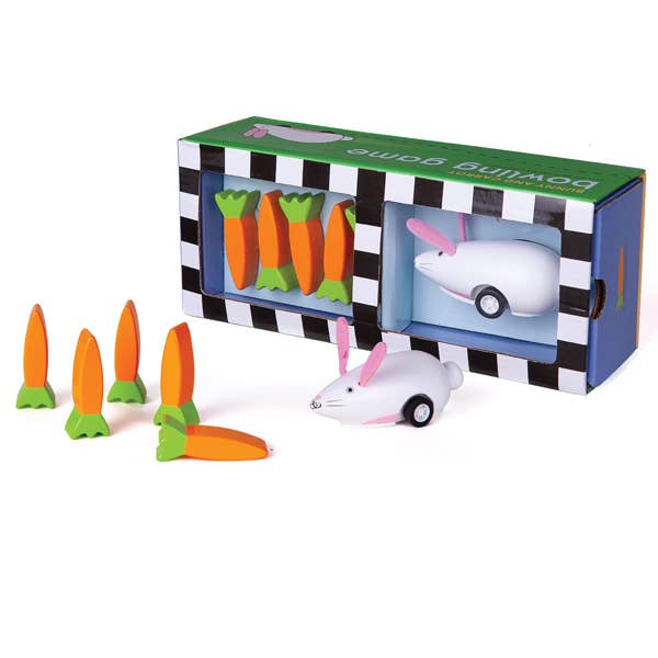 Jack Rabbit Creations Bunny and Carrot Bowling Game
