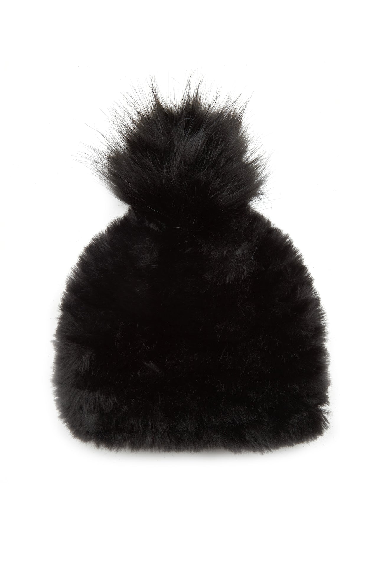 【jocelyn】国内発送★ Faux Hat with Faux Pom Jocelyn Faux Fur Pom Pom Hat In Blush | ModeSens