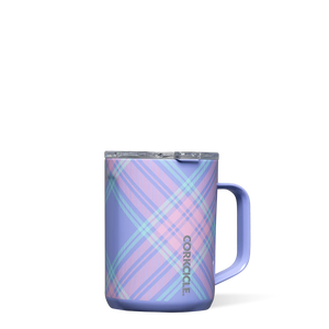 Corkcicle Coffee Mug in Springtime Plaid