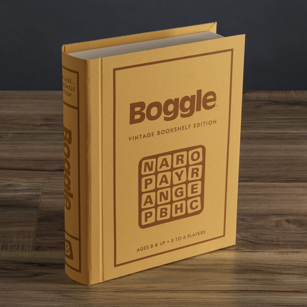 WS Games Boggle Vintage Bookshelf Edition