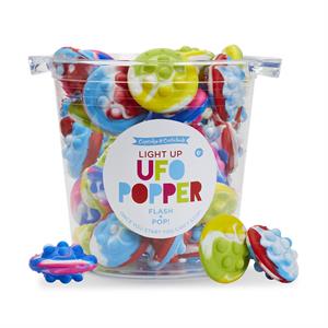 Two's Company Light Up UFO Popper in Assorted Colors